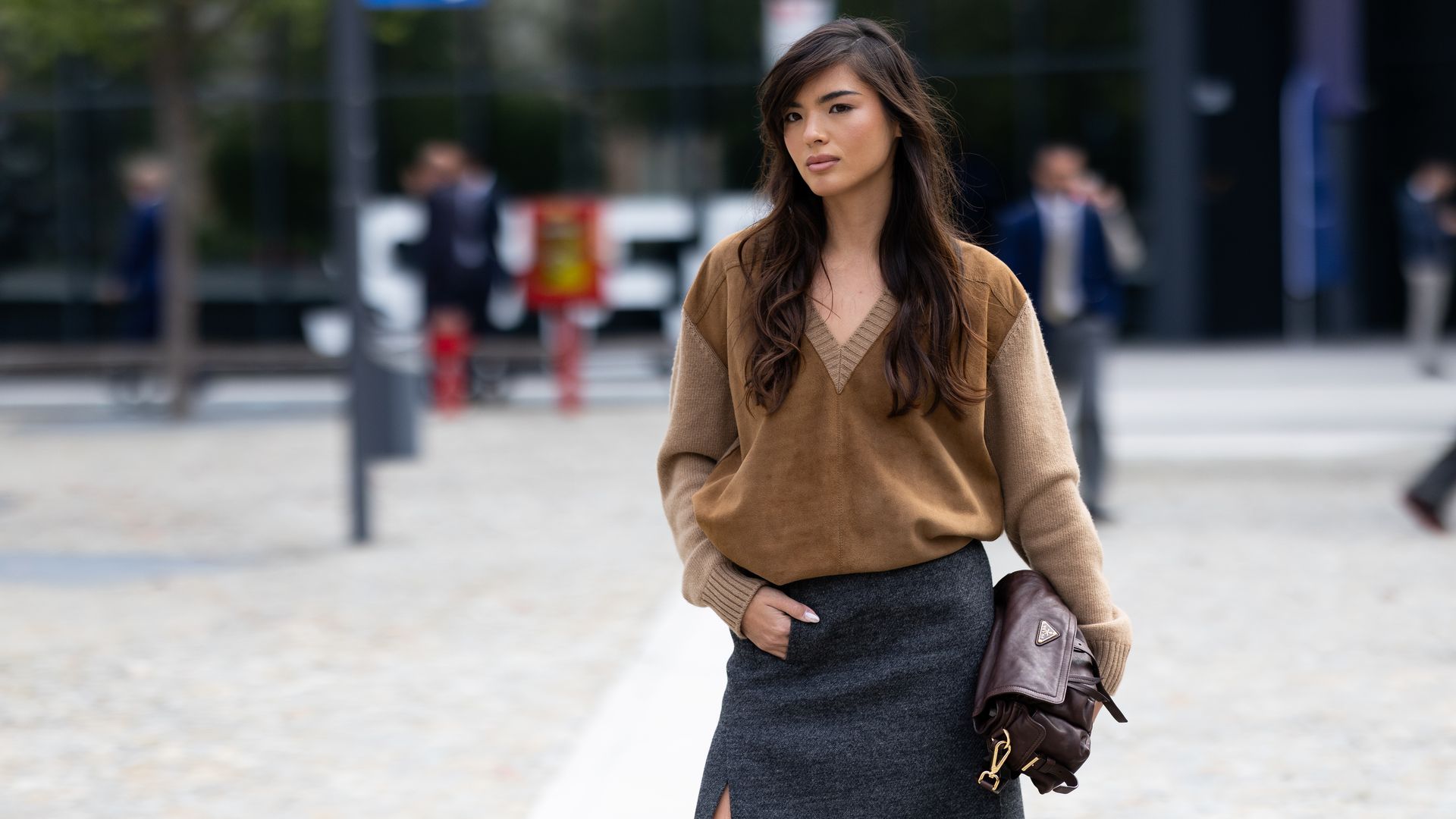 Clara Kong en Street Style Milan Fashion Week