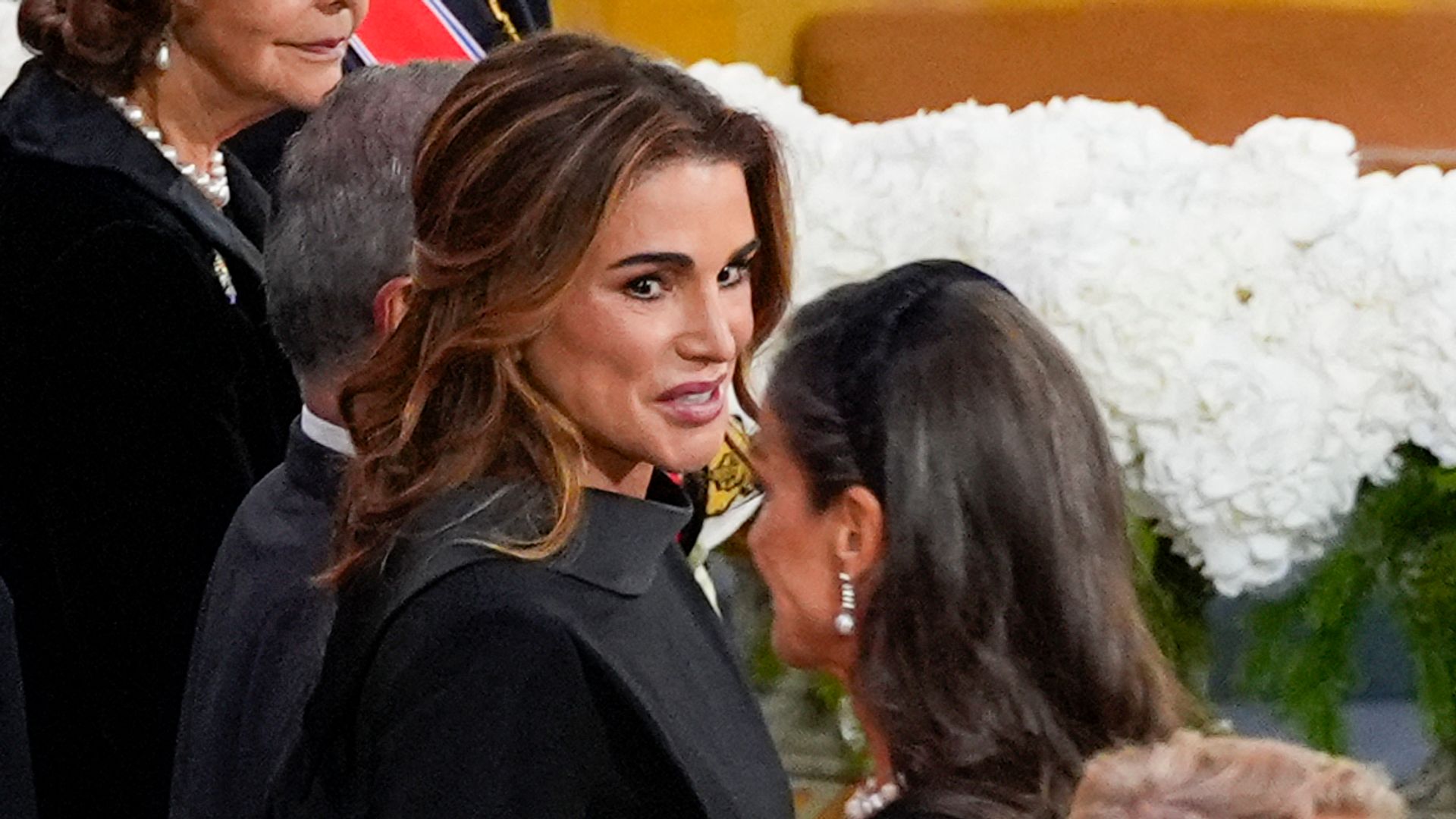 La reina Rania y la reina Letizia