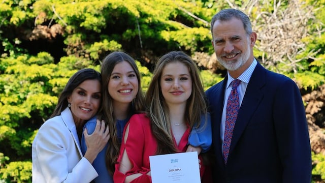 Graduación del Bachillerato Internacional en el UWC de Gales de la princesa Leonor, 20 de mayo de 2023