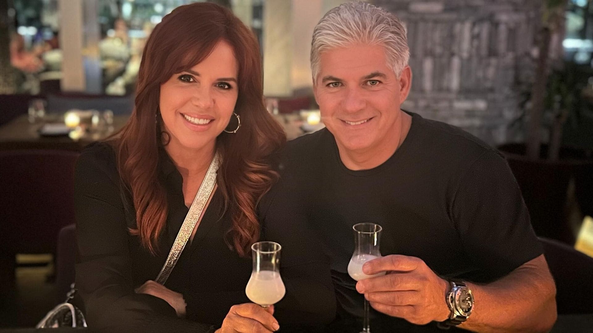 María Celeste Arrarás reaparece tras el repentino deceso de su pareja
