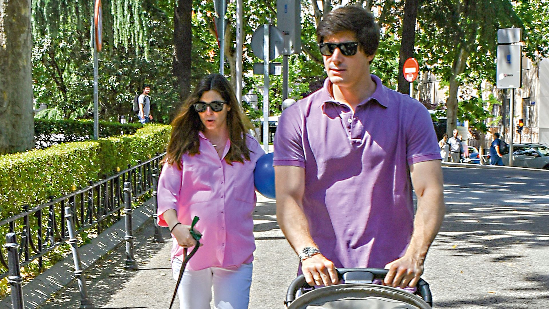 Las fotos de Belén Corsini y Carlos Fitz-James, en su paseo más familiar, a punto de ser padres por segunda vez