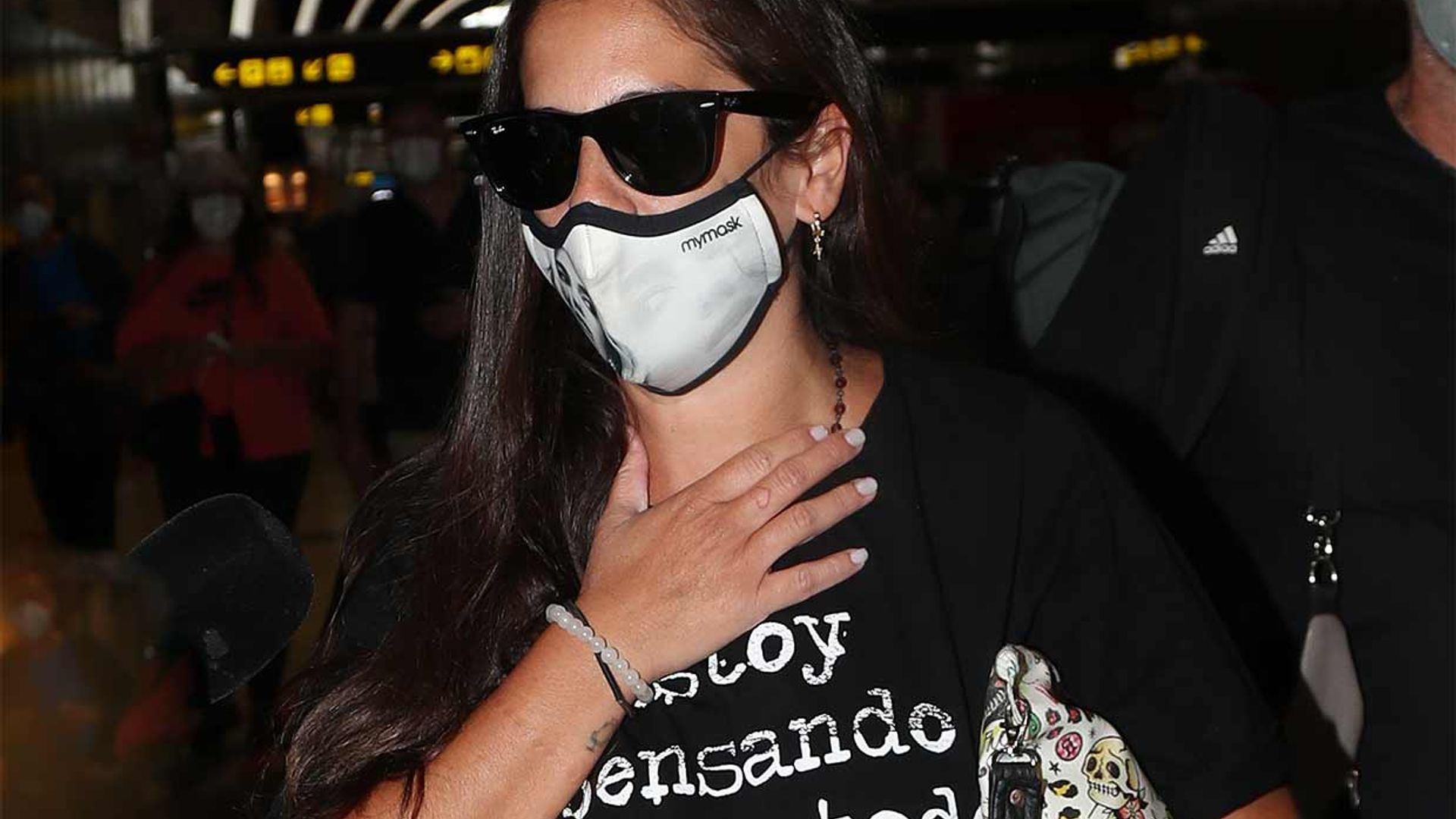 Anabel Pantoja, seria y cabizbaja tras conocerse que Kiko Rivera no acudirá a su boda