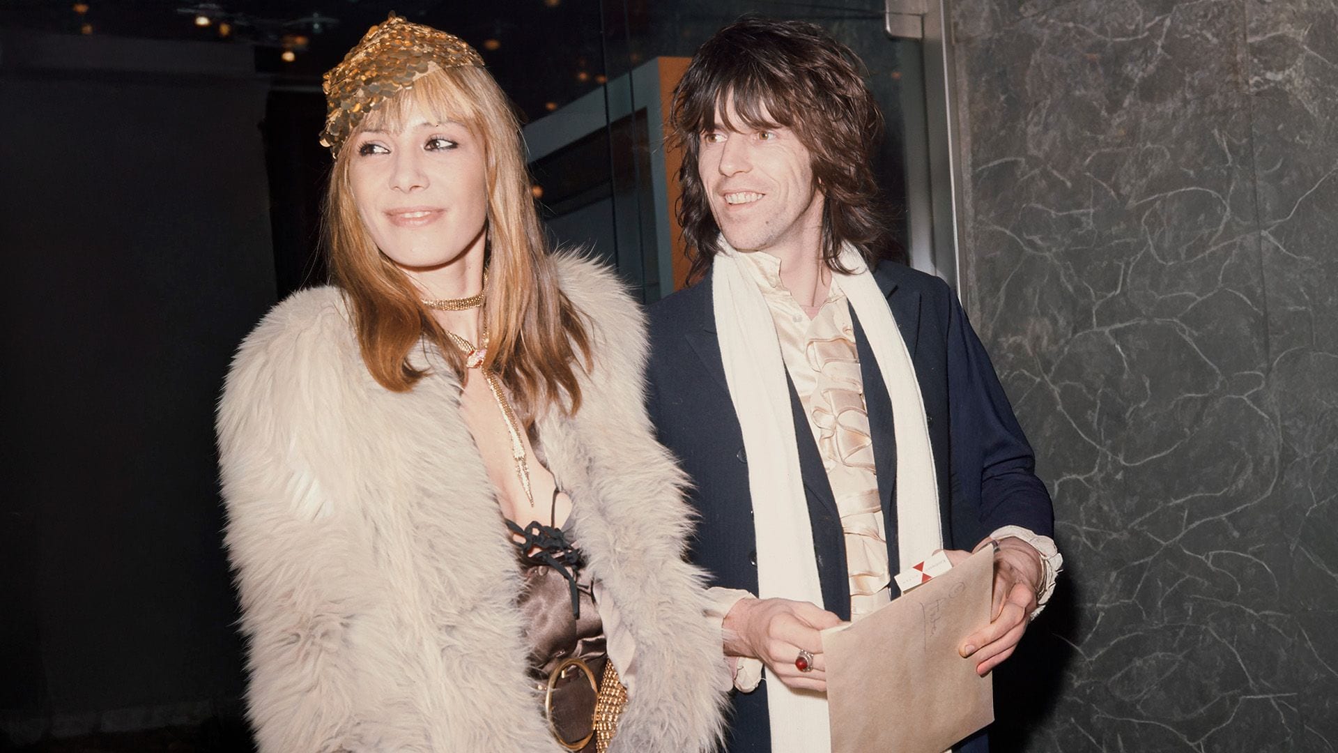 Anita Pallenberg y Keith Richards