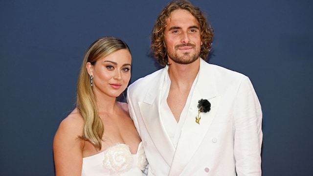 Paula Badosa y Stefanos Tsitsipas posaban juntos por primera vez en los Premios Laureus, celebrados en abril 