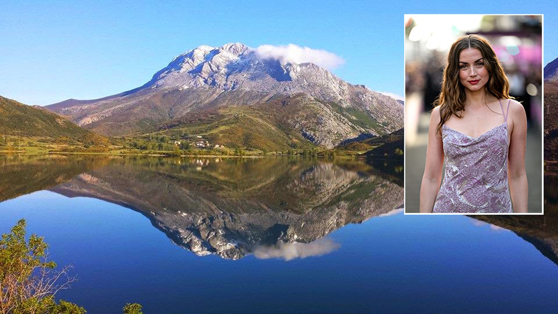 Ana de Armas y sus orígenes en un pueblo de la montaña palentina, el pueblo de Guardo, en Palencia