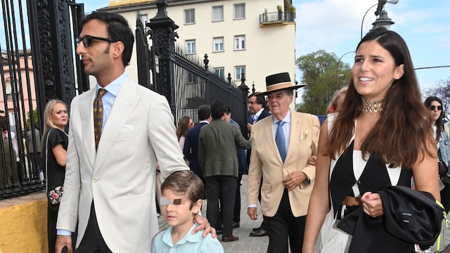Tana Rivera y su hermano Curro, la nueva generación Rivera que no faltó al adiós de Cayetano