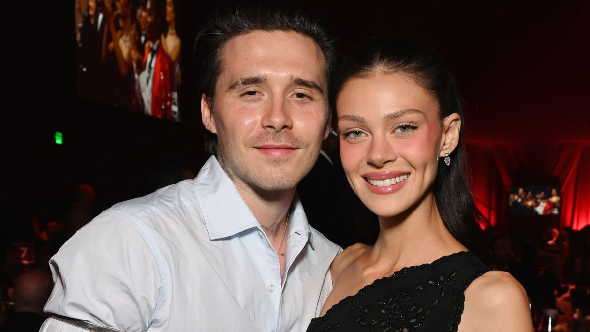 Brooklyn Beckham attends Elton John's husband's birthday party without his parents