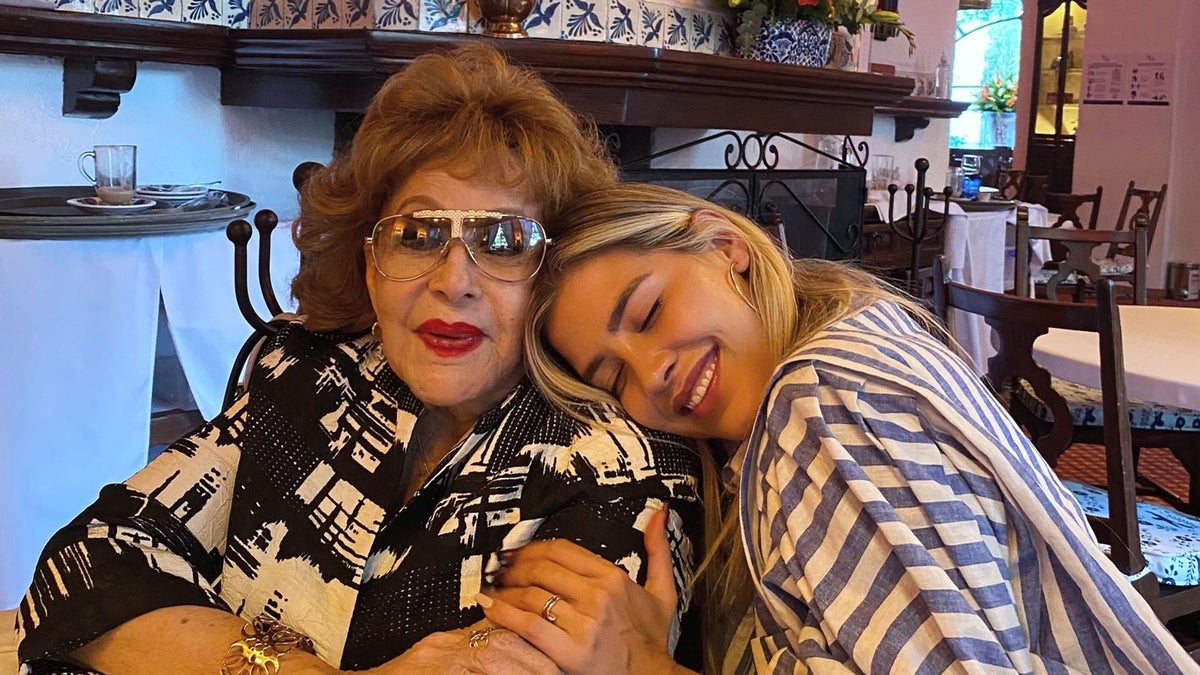 Michelle Salas wears Silvia Pinal’s vintage Pucci dress and shares wedding photos