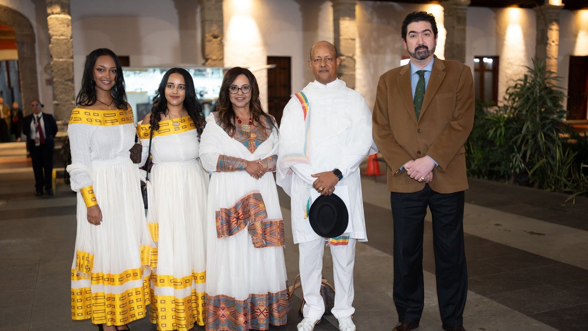 Ethiopian imperial family visits Mexico City after more than 70 years