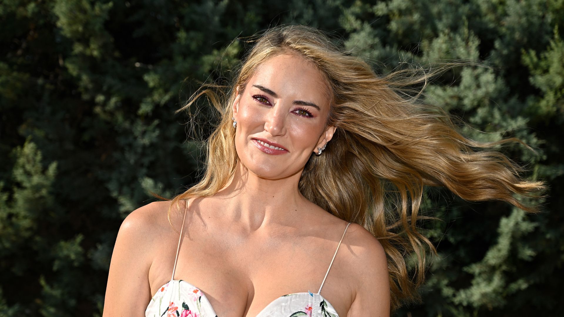 Alba Carrillo llega a su fiesta de cumpleaños, a 31 de julio de 2026, en Madrid