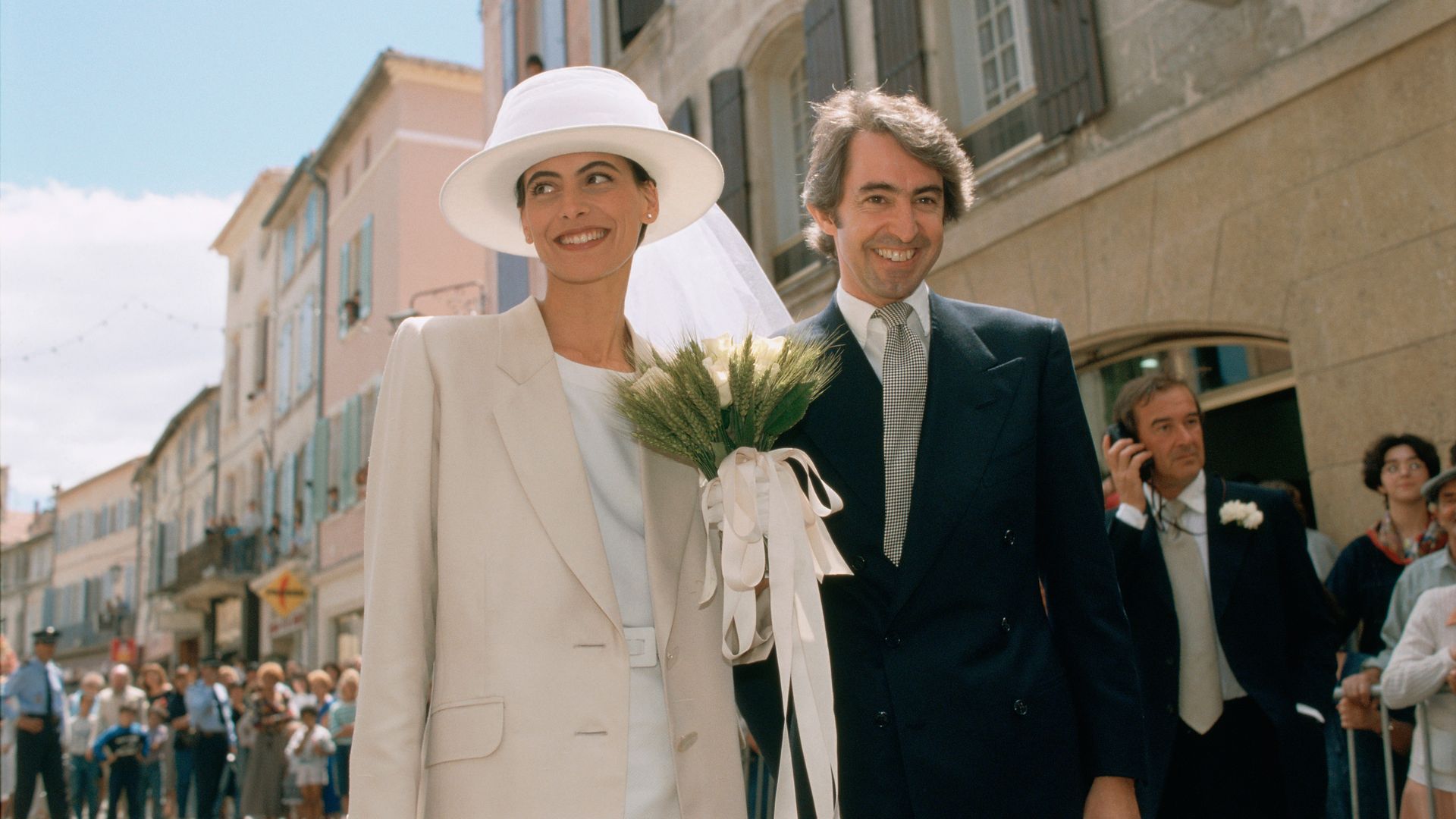 Boda de Ines De La Fressange y Luigi d'Urso en La Provenza