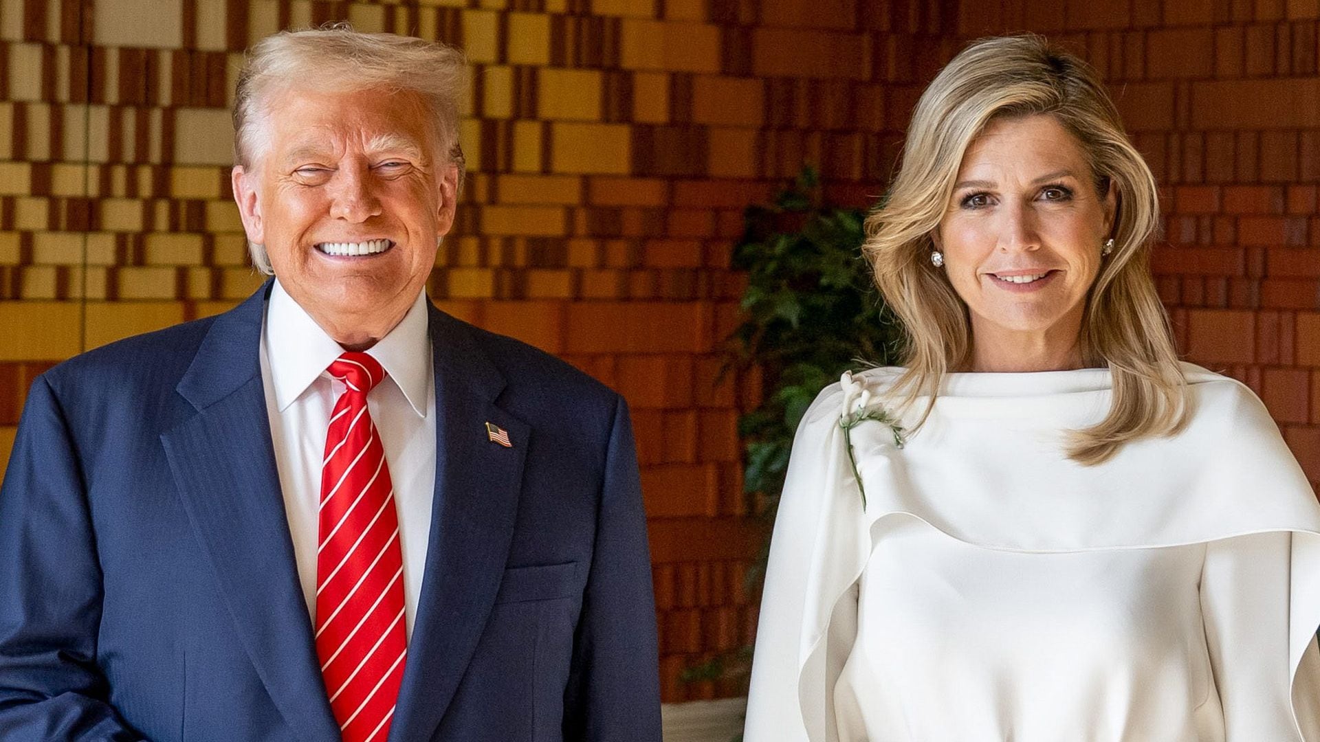 El polémico gesto de Máxima de Holanda con Donald Trump que está dando la vuelta al mundo