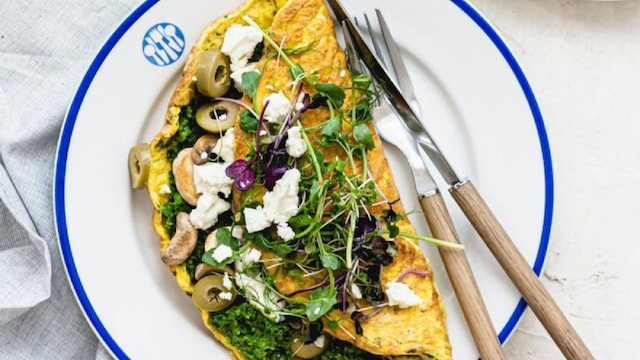 tortilla aceitunas mozzarella