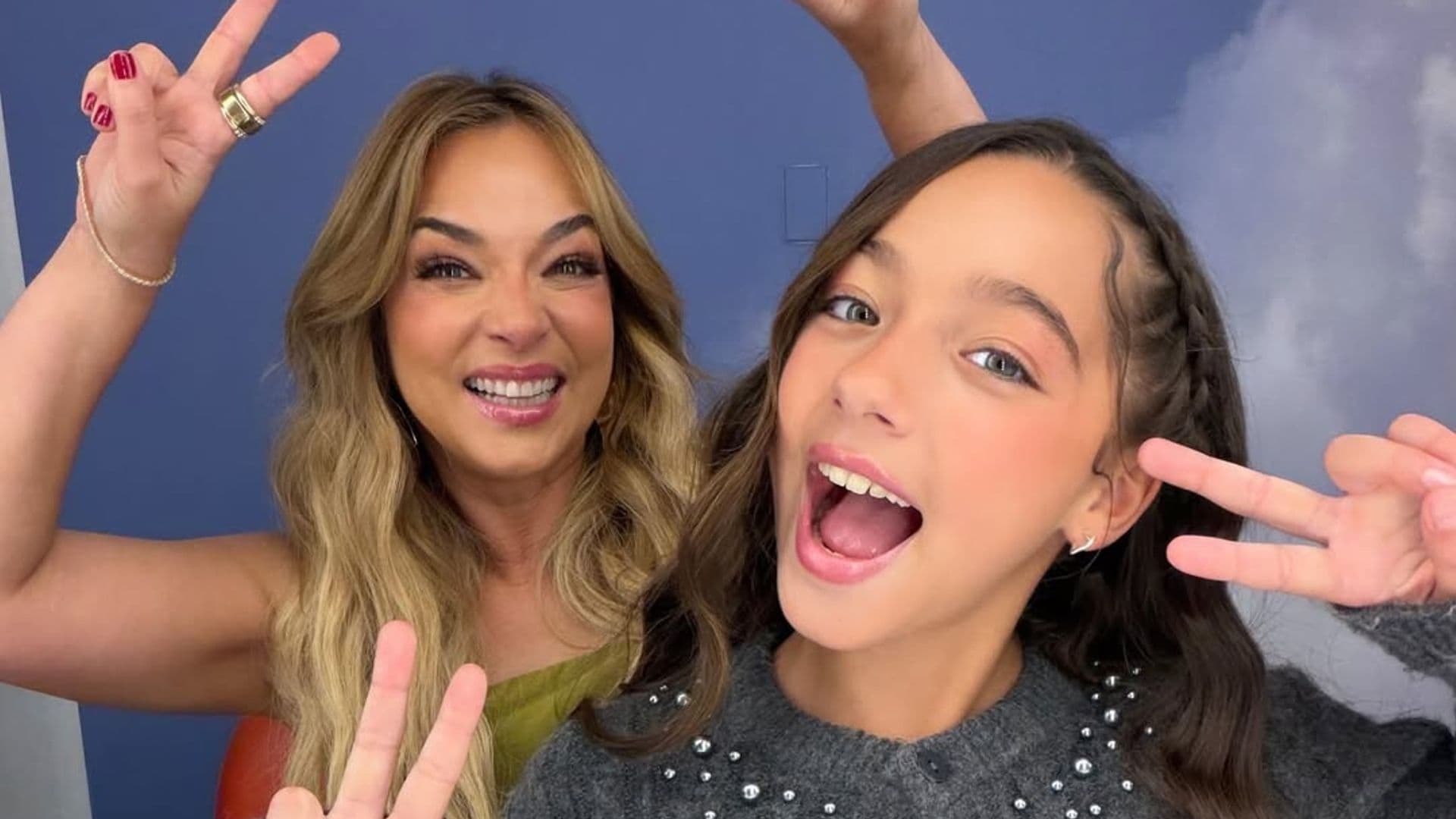 Alaïa revela cómo vivió su debut frente a las cámaras junto a su mamá, Adamari López