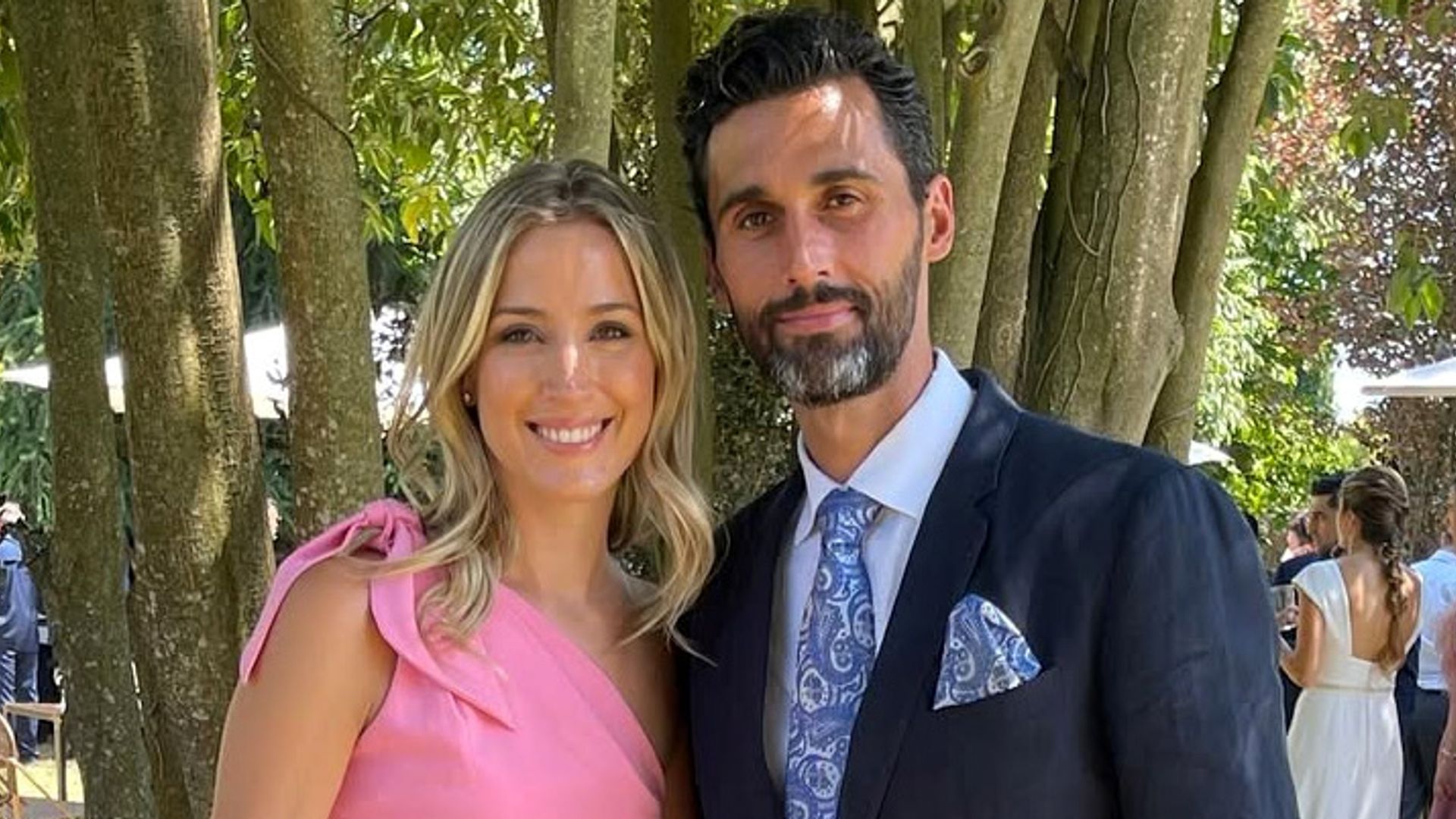 Álvaro Arbeloa y Carlota Ruiz