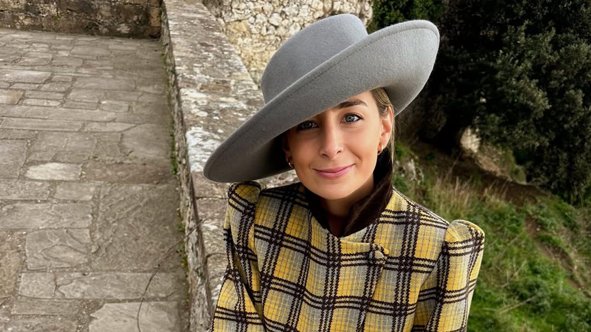 Tocado de boda de invierno