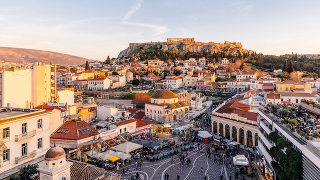 Los barrios de Atenas para la 'generación Z'
