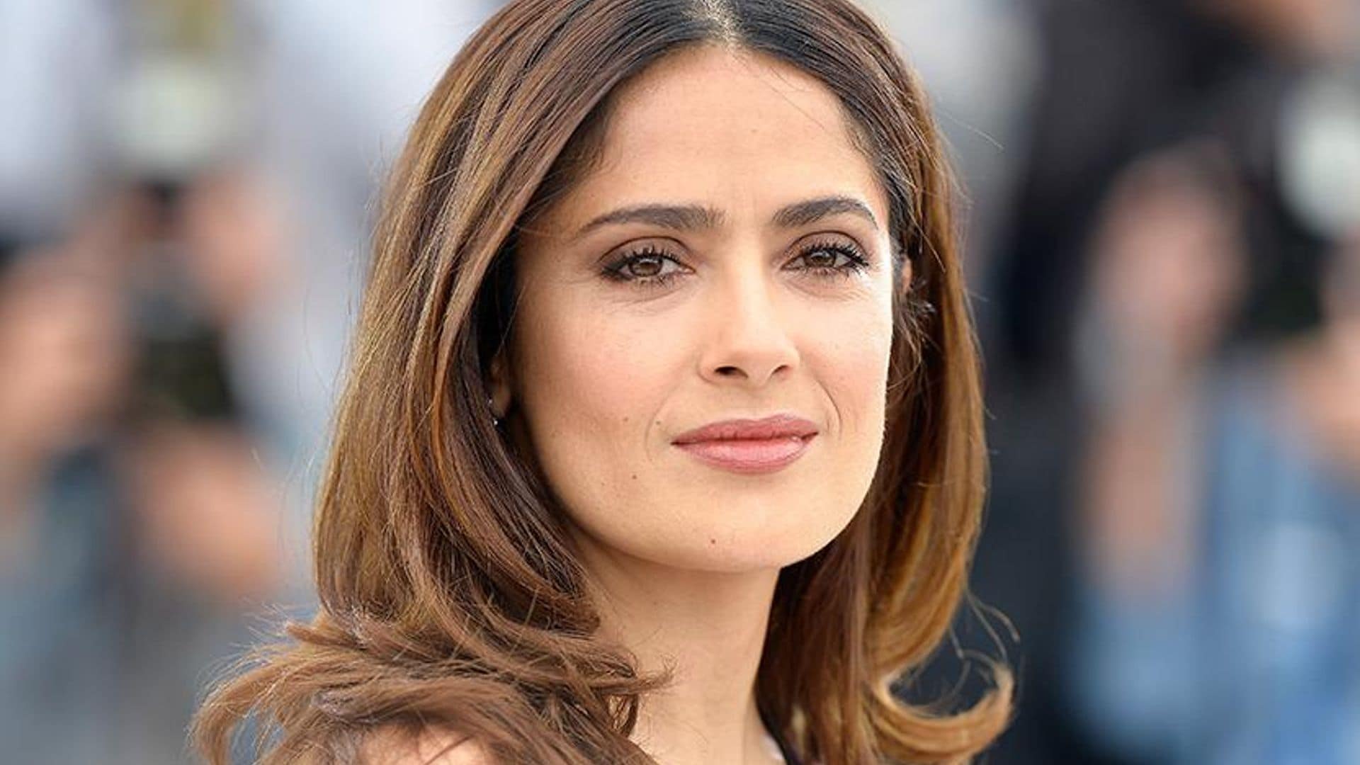 ¡Orgullosa! Salma Hayek presume a su papá y sus raíces libanesas