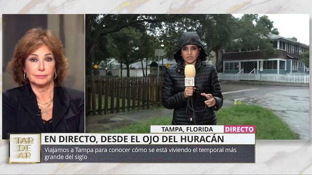 Ana Rosa Quintana y Rosa Conde en directo en 'TARDEAR'