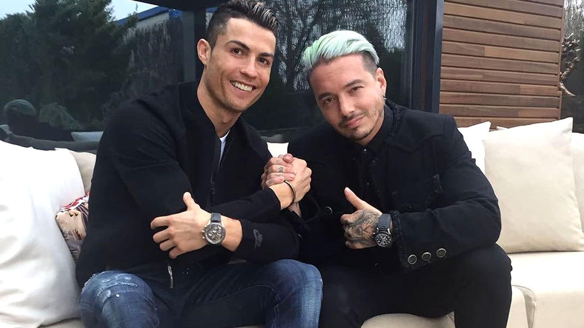 ¿Qué están tramando? La misteriosa videollamada de Georgina Rodríguez y Cristiano Ronaldo con J Balvin