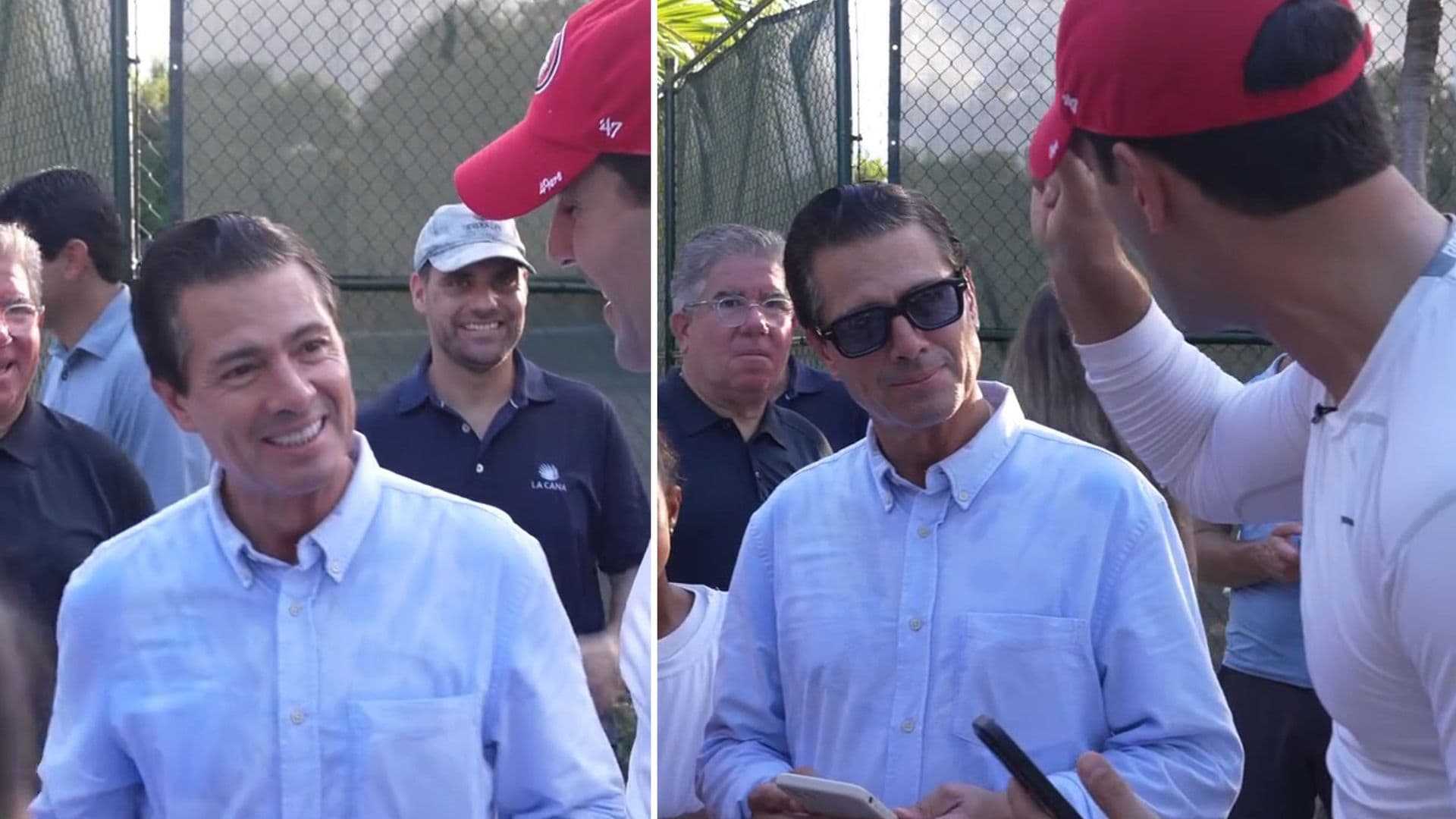 Enrique Peña Nieto, expresidente de México, reaparece en Punta Cana entre magia y risas
