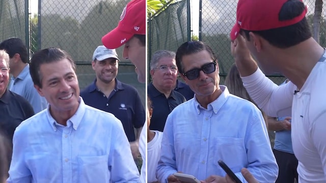 Enrique Peña Nieto, expresidente de México, reaparece en Punta Cana entre magia y risas 