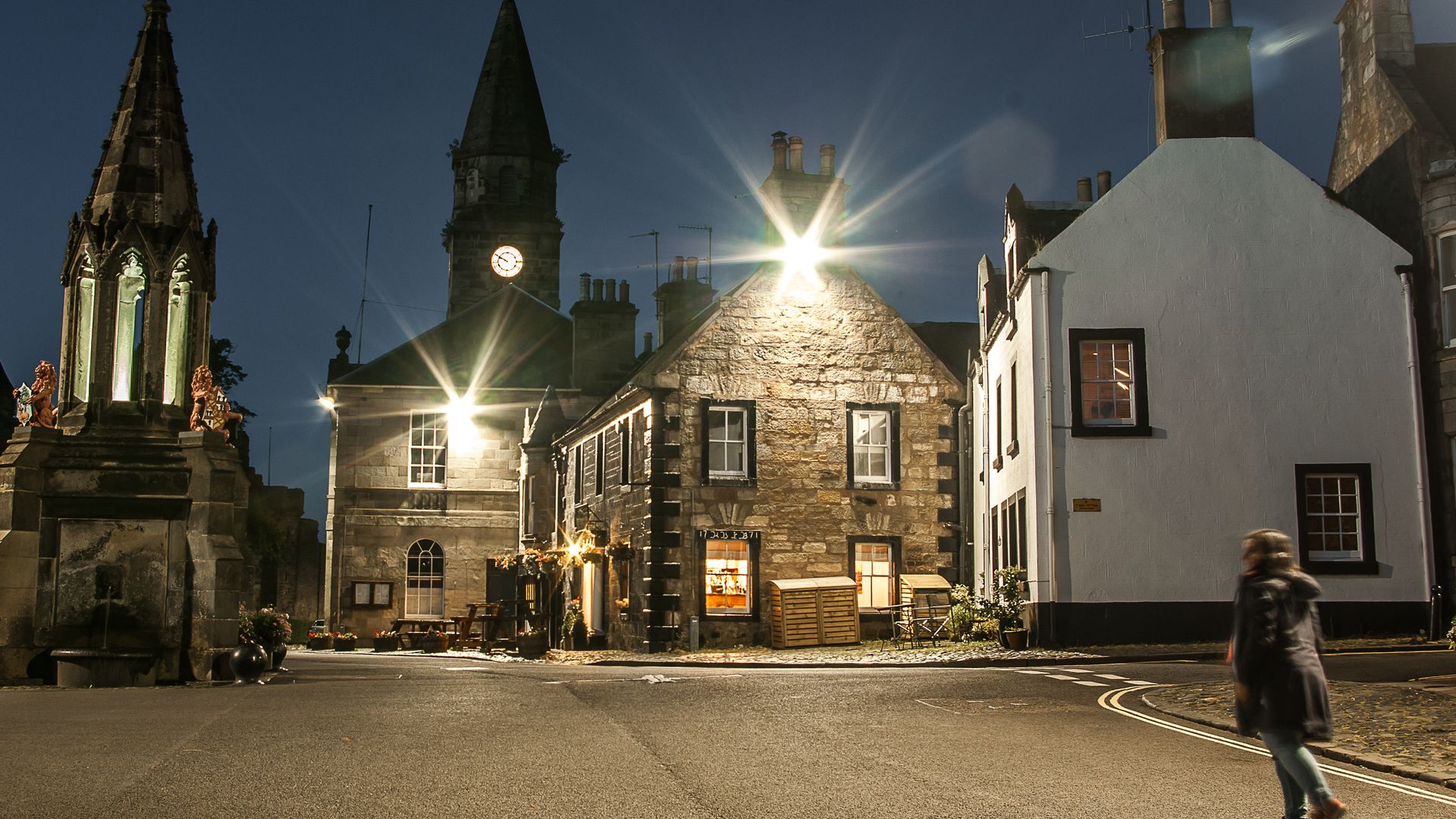 Falkland, uno de los escenarios de la serie Outlander en Escocia