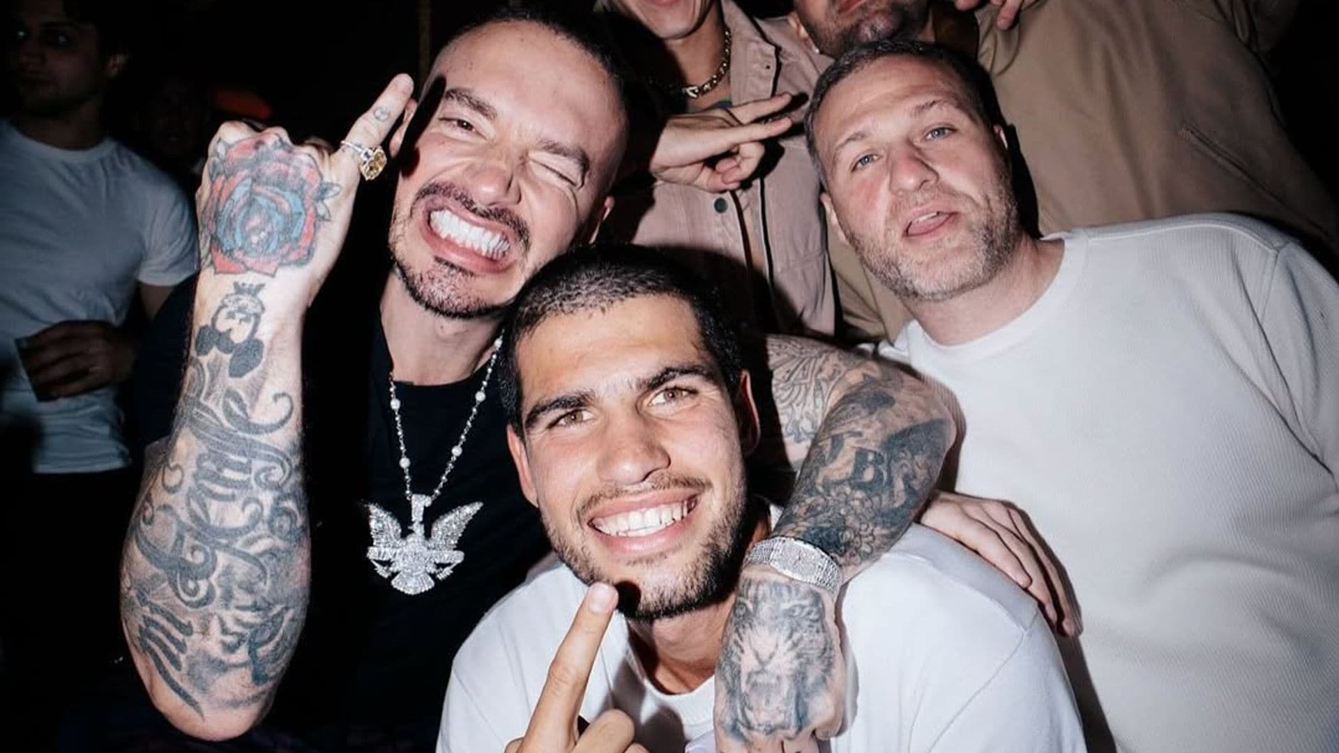 Carlos Alcaraz, rey del US Open y de la noche neoyorquina: así fue su exclusiva fiesta junto a Rosalía y J Balvin