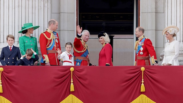 trooping 2023 getty