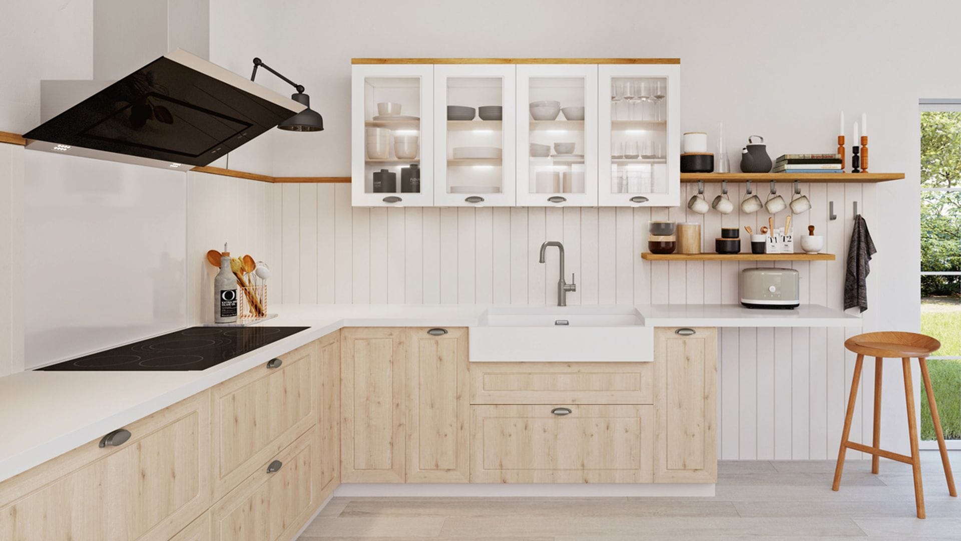Cómo acabar con el desorden de las encimeras y la mesa de la cocina