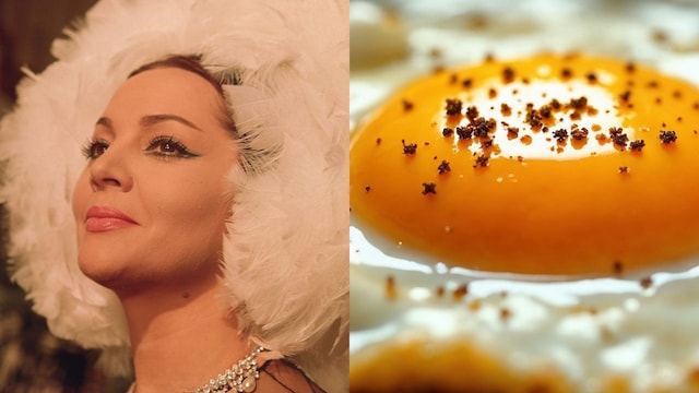 Sara Montiel sorprendió a Marlon Brando con unos huevos fritos con puntilla y ajo..