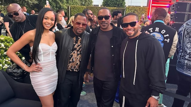 Eddie Murphy en Hollywood con Jasmin Lawrence