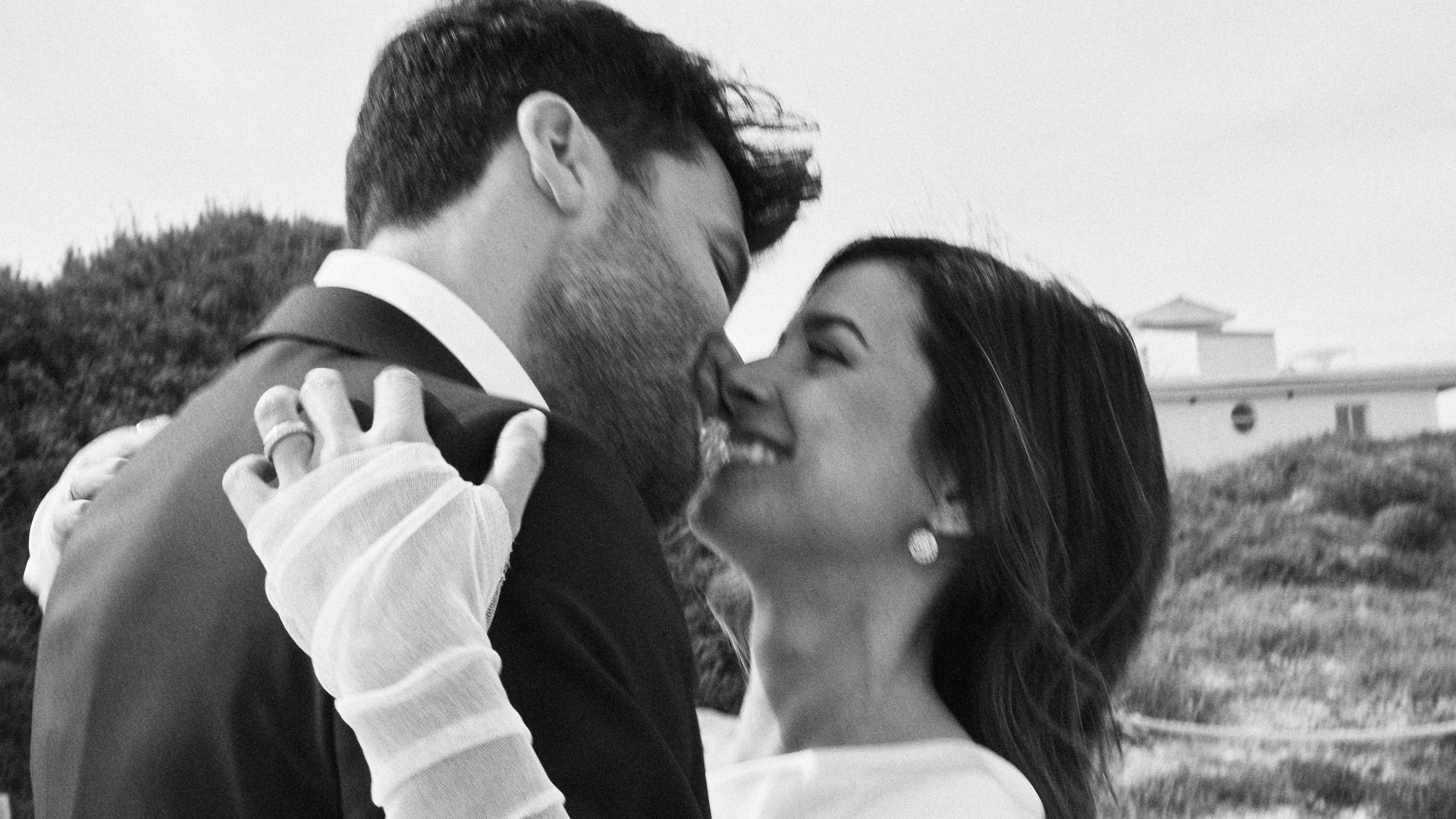Helena y Bernat, el día de su boda