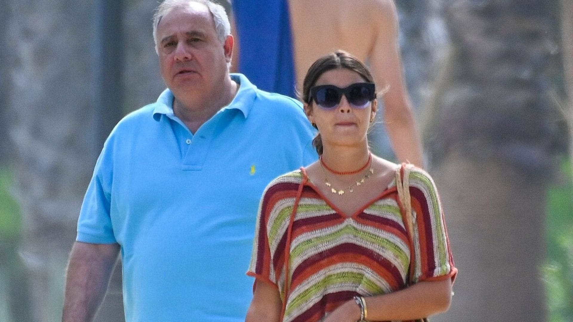 Tana Rivera, estilo en Marbella, en un almuerzo con su tío Fernando Martínez de Irujo