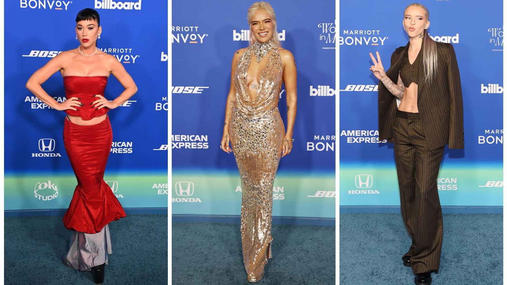 Karol G, Katy Perry, Young Miko y más brillaron en la gala Billboard Women in Music 2024