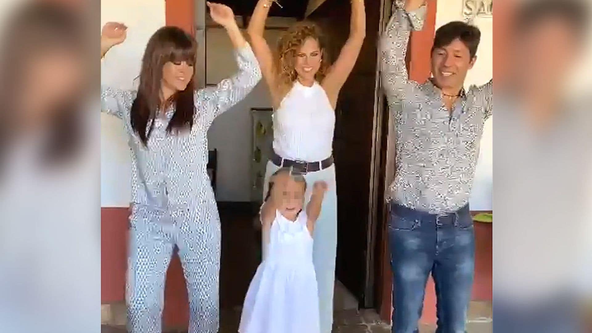 Estrella, hija de Pastora Soler, la profesora de baile más simpática de su mamá y Vanesa Martín