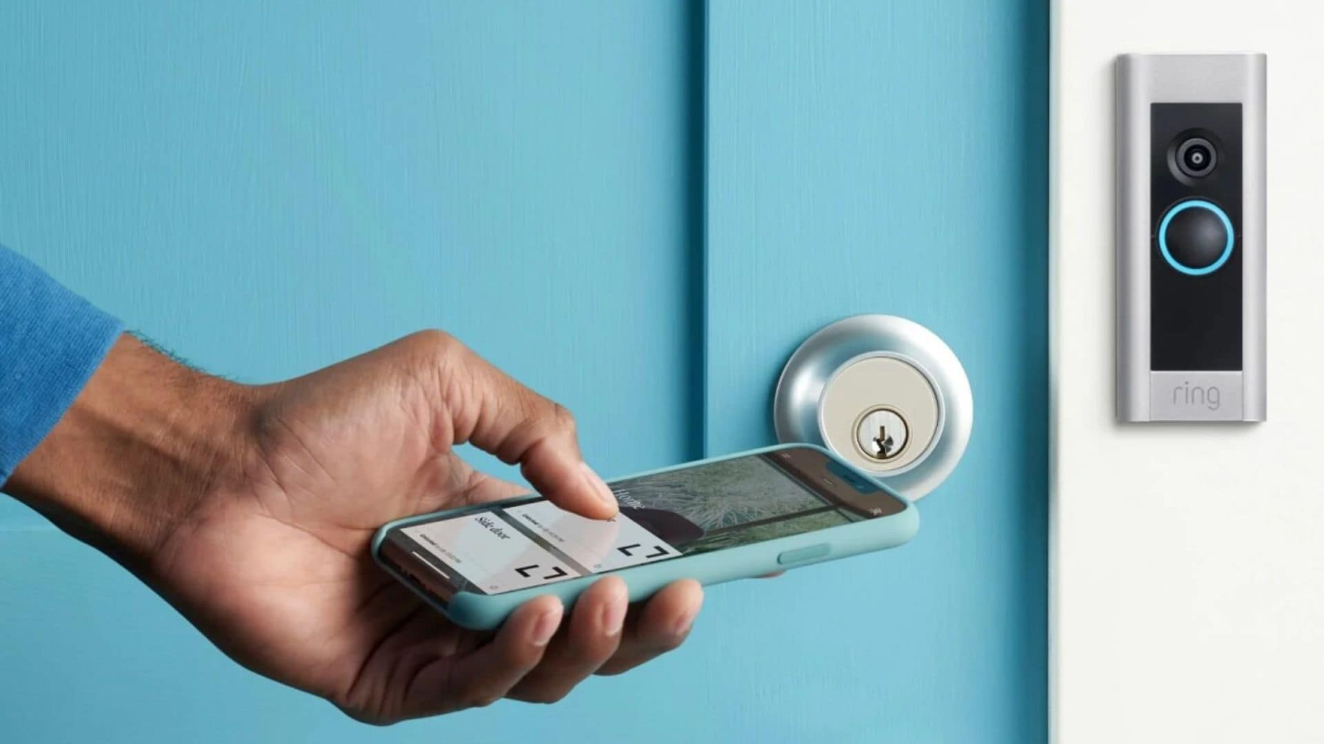 Un timbre inteligente de Amazon