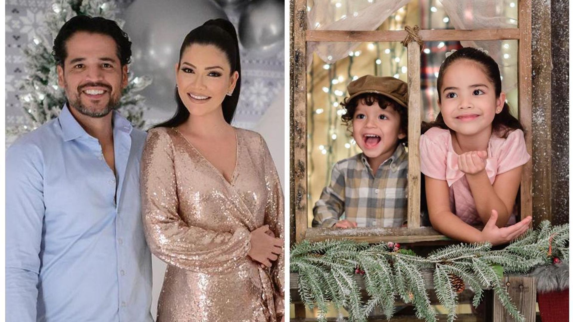 Ana Patricia Gámez contagia de espíritu navideño a su familia con sus fotos más tiernas