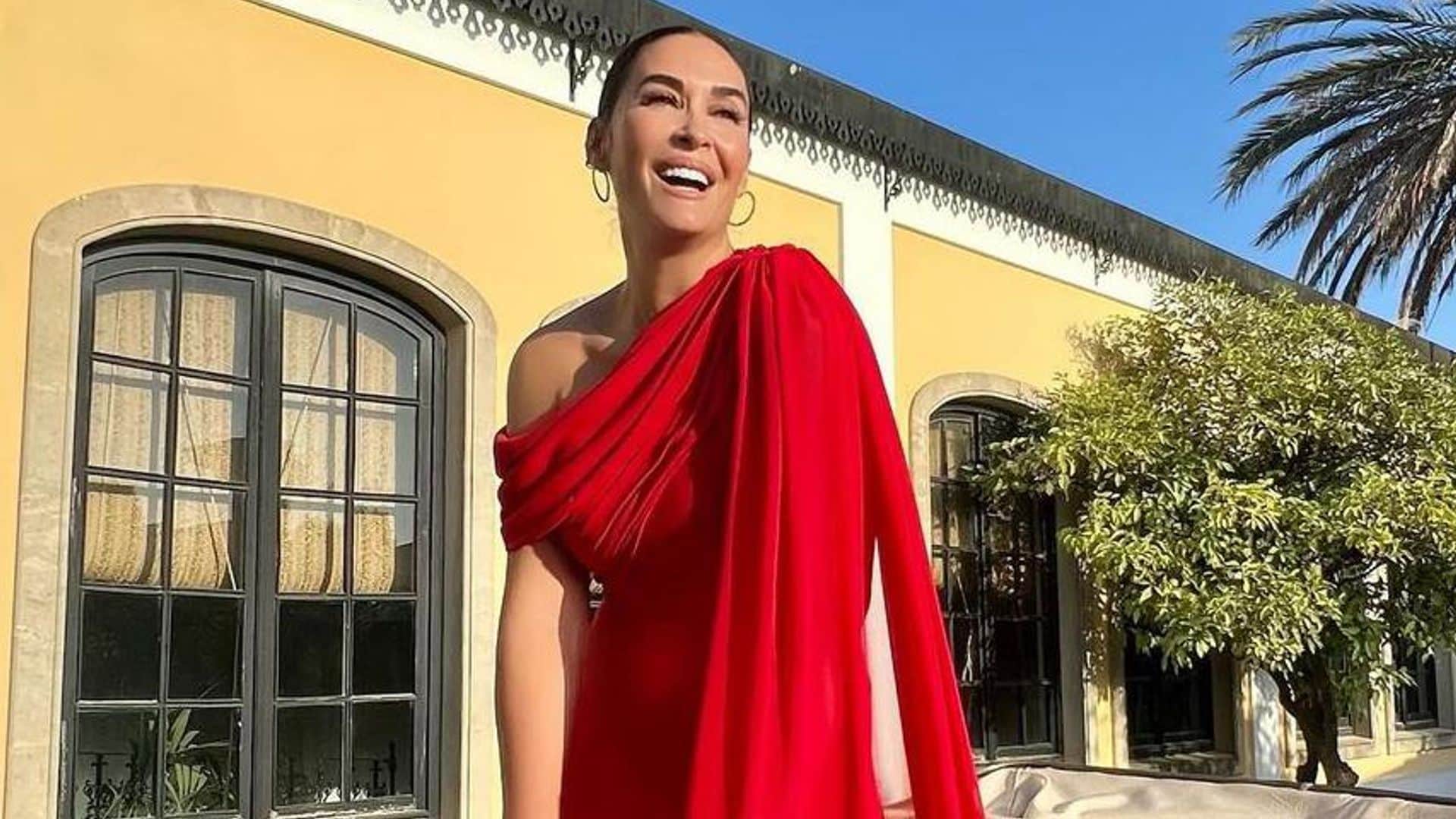 Vicky Martín Berrocal: su madre, su hermana y su hija, tres generaciones de mujeres con mucho arte y estilo, de boda en Jerez