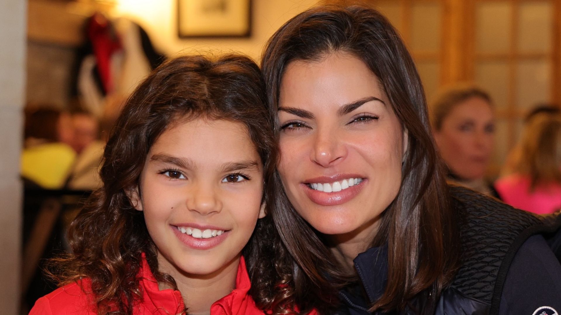 Bárbara Coppel con su hija Amaïa, de 9 años.