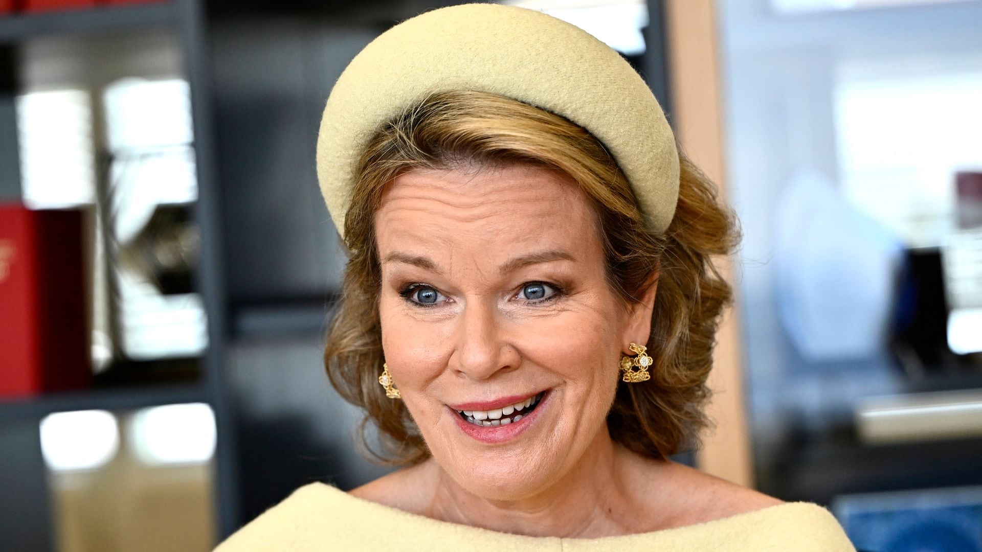 La reina Matilde de Bélgica en la UNODC, Austria, 2025