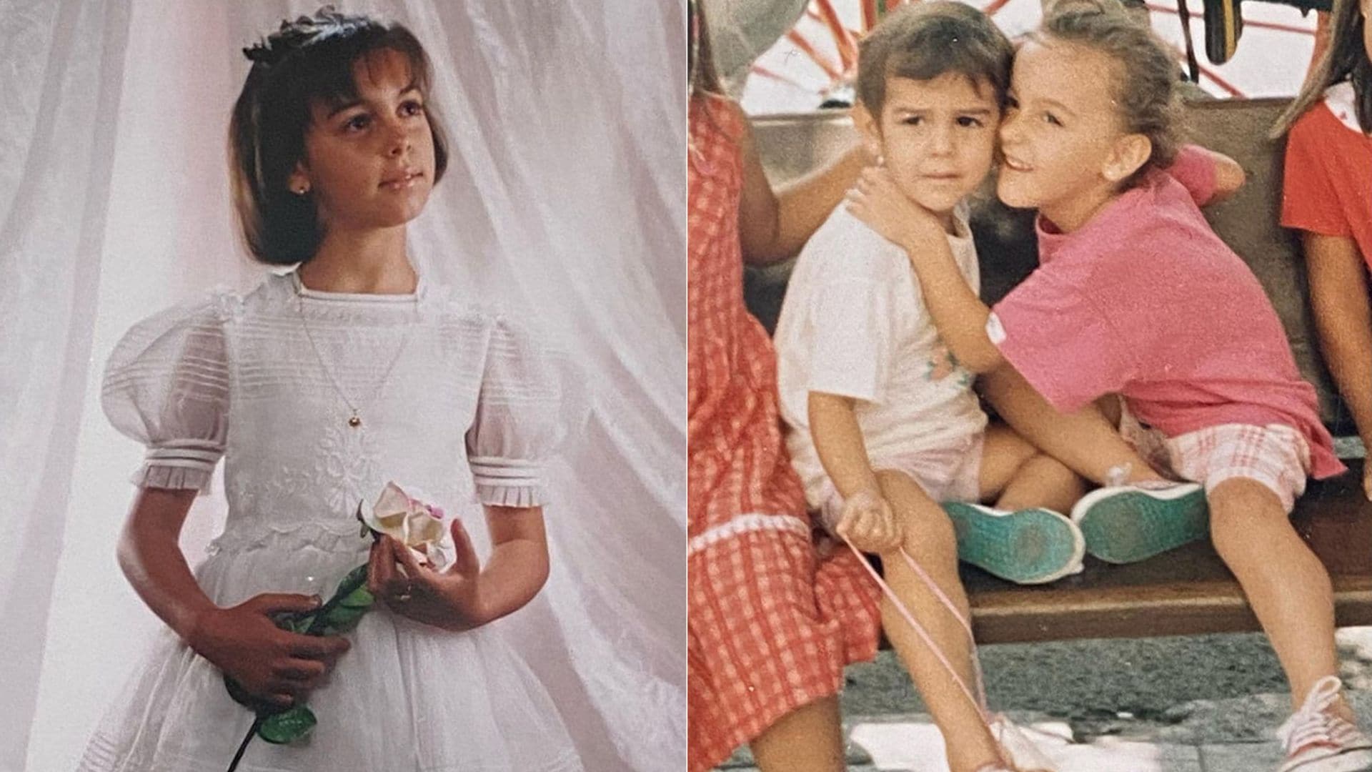 De bailarina, de Comunión, en la playa… el álbum de niña de Georgina Rodríguez por su cumpleaños