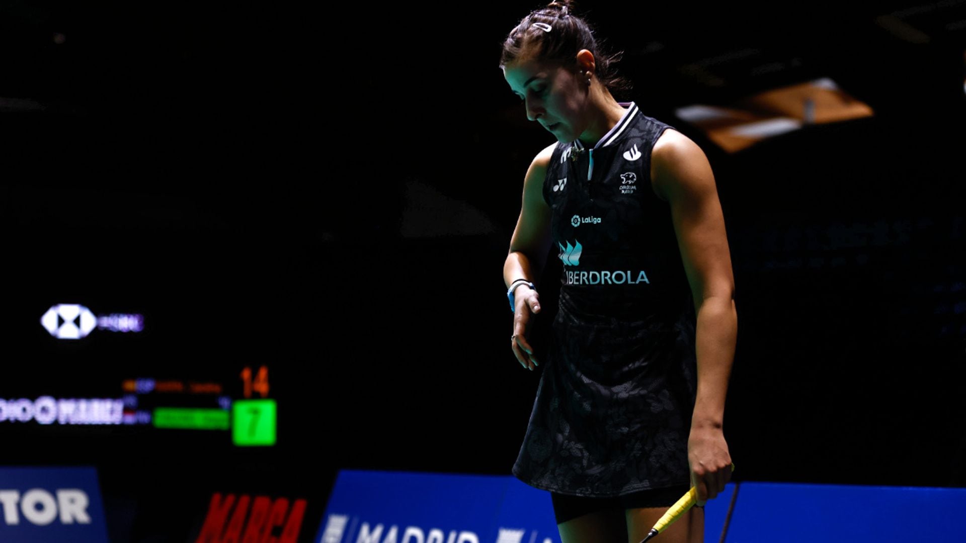 Las lágrimas de Carolina Marín al contar el doloroso revés que sufrió antes de su derrota en Madrid