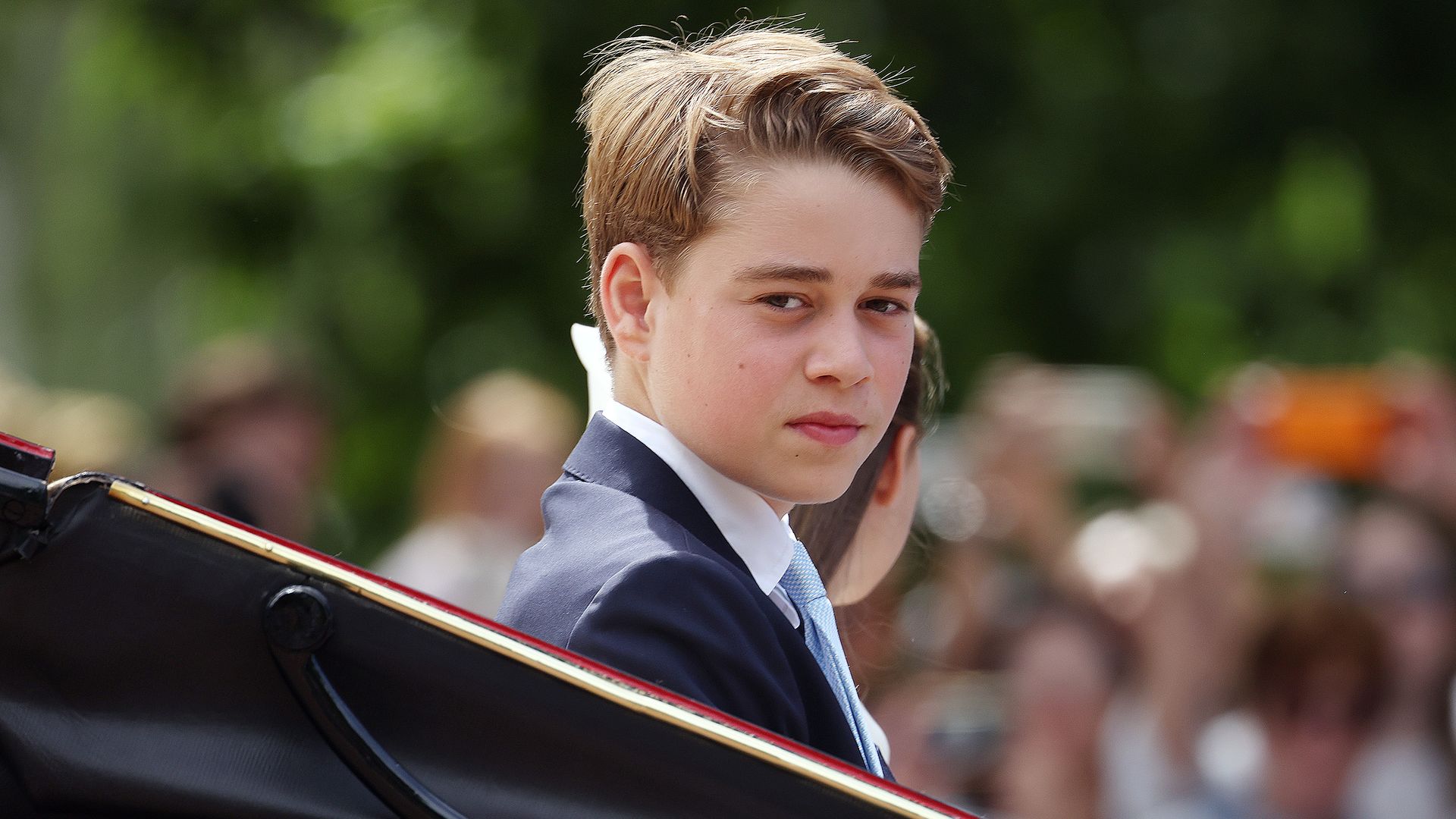 El príncipe George en el Trooping The Colour 2026.