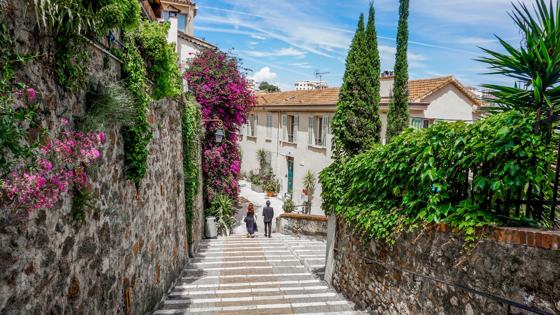 Casco antiguo de Cannes, Francia