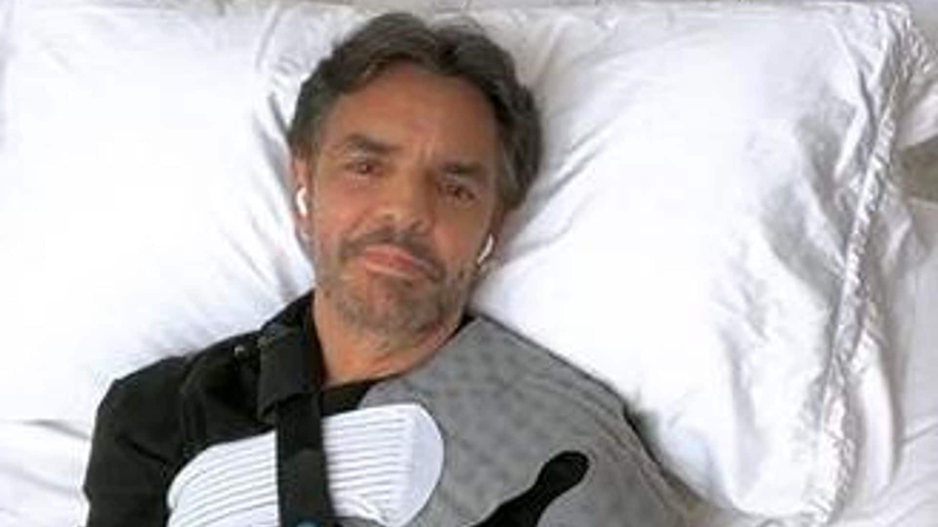 Eugenio Derbez reaparece y da detalles su accidente: ‘Tuve 15 fracturas’