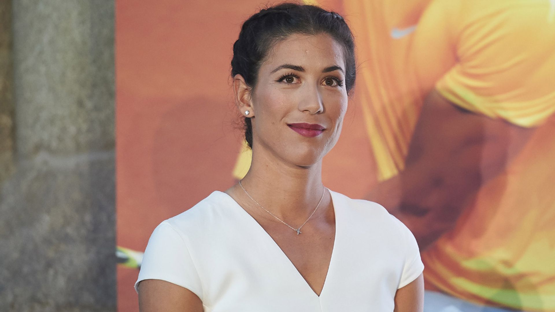 Garbiñe Muguruza vuelve a la cancha con su look más comentado
