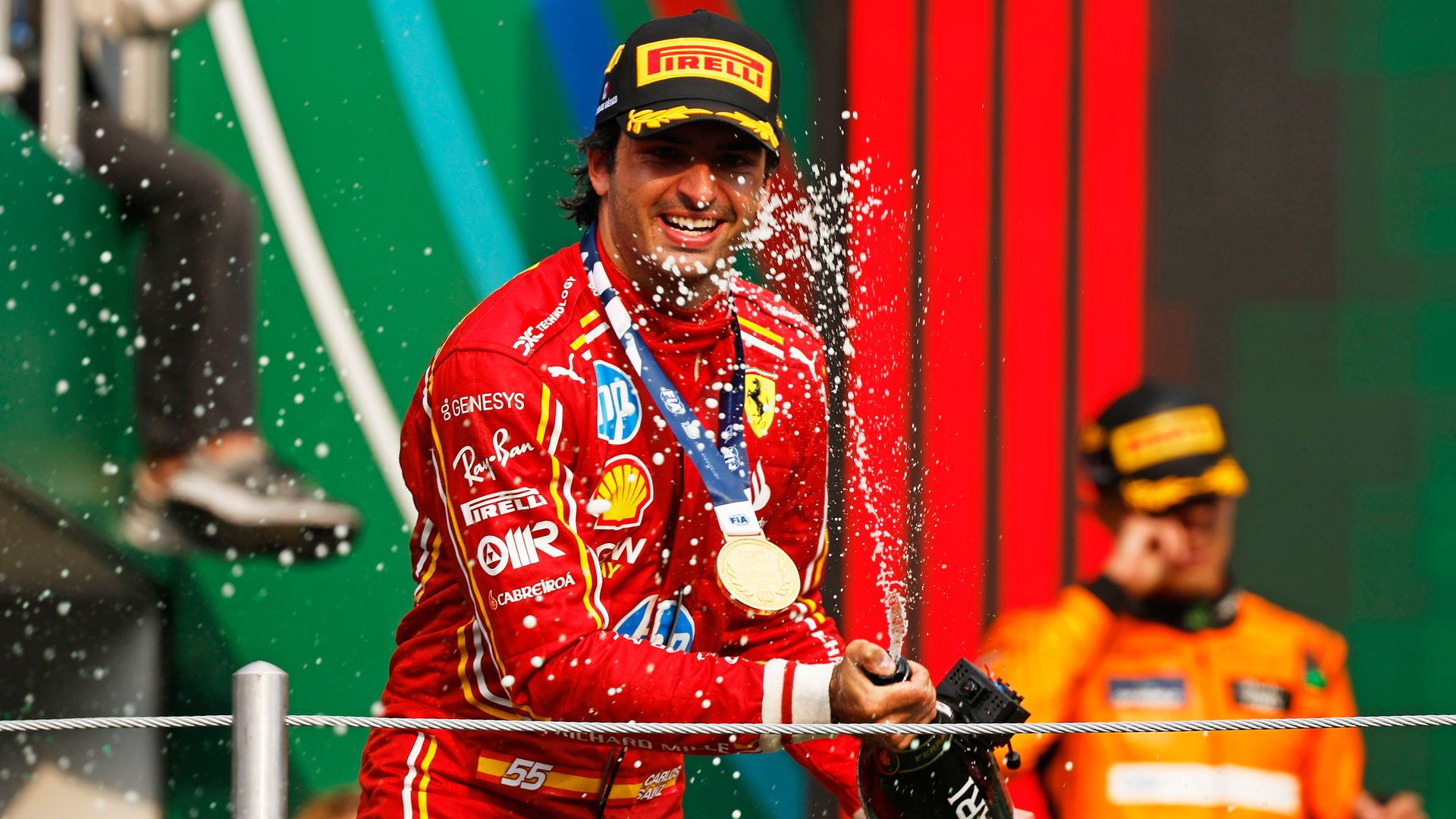 Los famosos que se dieron cita en el Gran Premio de México de la F1