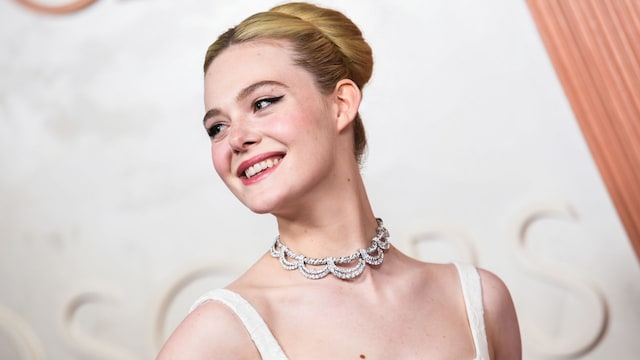 El misterioso collar de Cartier de Elle Fanning en los Premios Oscar que podría ser una tiara de Wallis Simpson