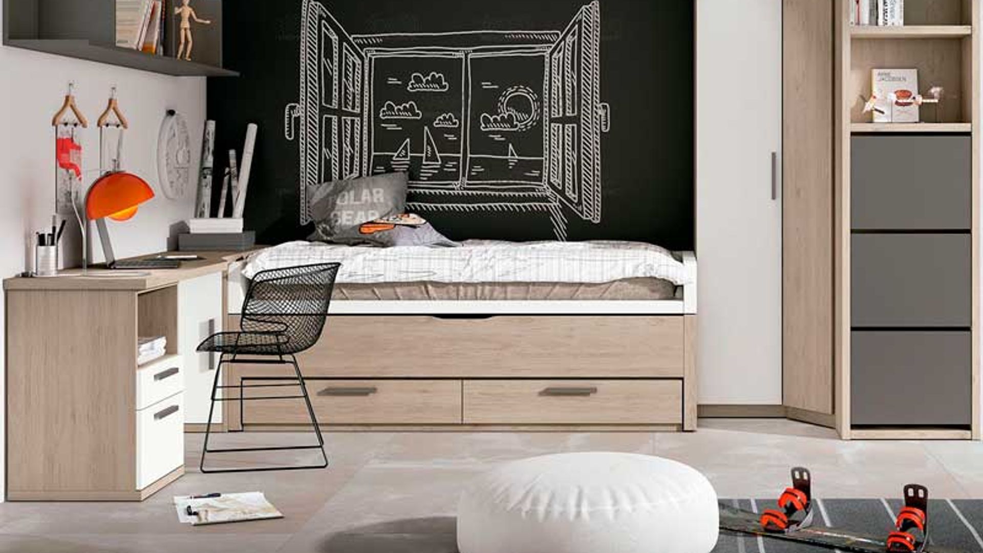 Claves para decorar una habitación juvenil y acertar a la primera